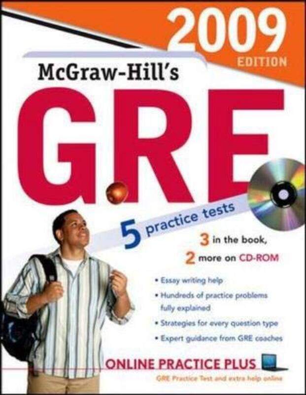 

McGraw-Hill's GRE with CD-ROM, 2009 Edition (McGraw-Hill's GRE (W/CD)), Paperback Book, By: Steven Dulan