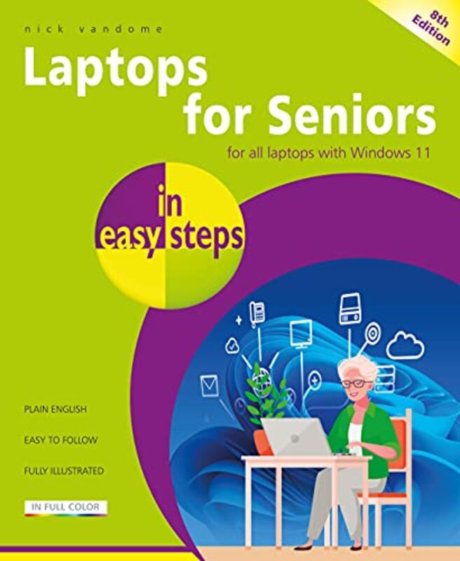 Laptops for Seniors in easy steps by Jane Teresa Anderson-Paperback