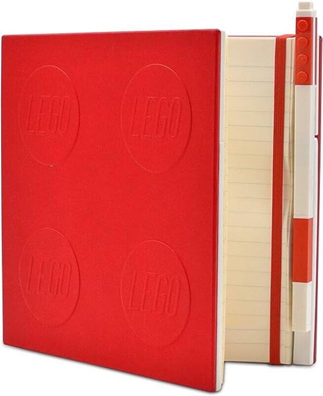 Lego 2.0 Locking Notebook With Gel Pen Red by Santoki Paperback