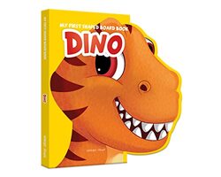 My First Shaped Board Book: Illustrated Dino - Animal Picture Book for Kids Age 2+ Board book , Paperback by Wonder House Books