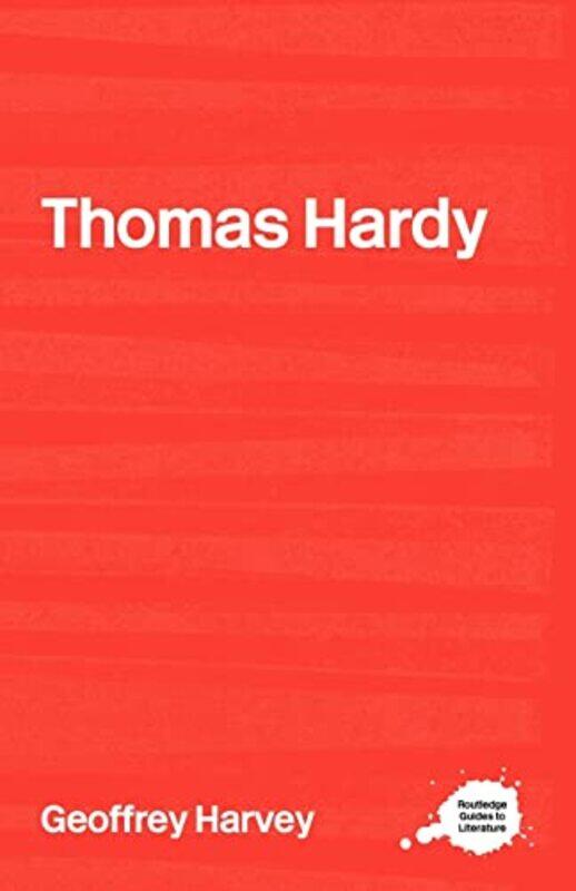 

Thomas Hardy by Geoffrey University of Reading, UK Harvey-Paperback