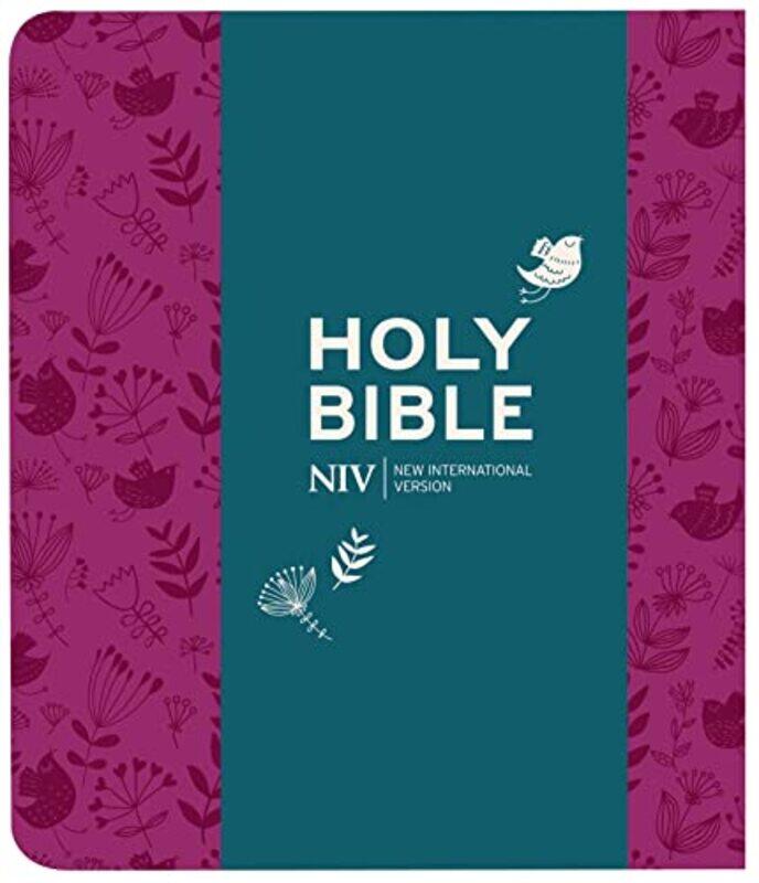 

Niv Journalling Plum Softtone Bible With Clasp by New International Version-Paperback