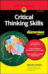 Critical Thinking Skills For Dummies by Cohen, Martin The P..Paperback