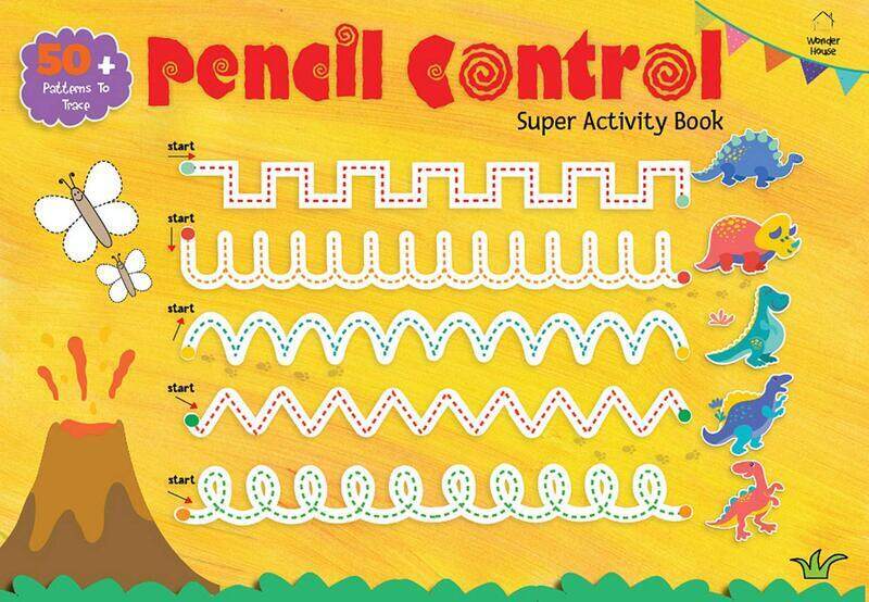 

Pencil Control Super Activity Book: Activity Book for children, Paperback Book, By: Wonder House Books