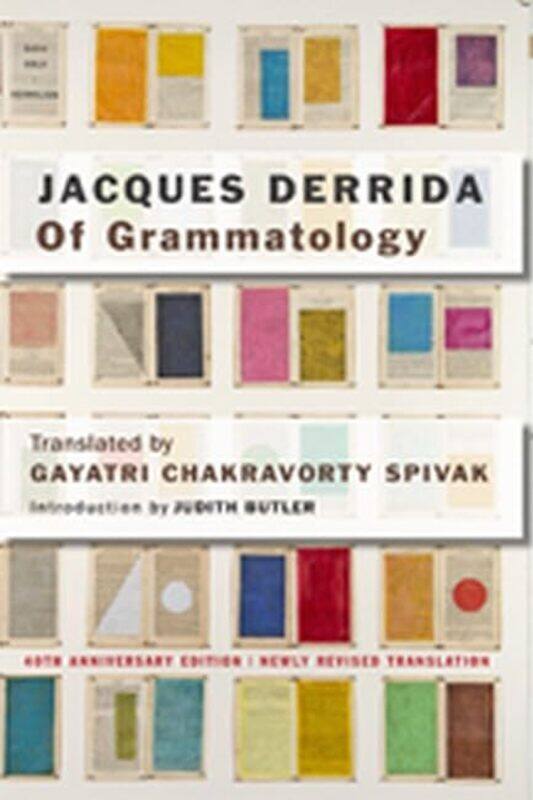 

Of Grammatology by Jacques DerridaGayatri Chakravorty Spivak-Paperback