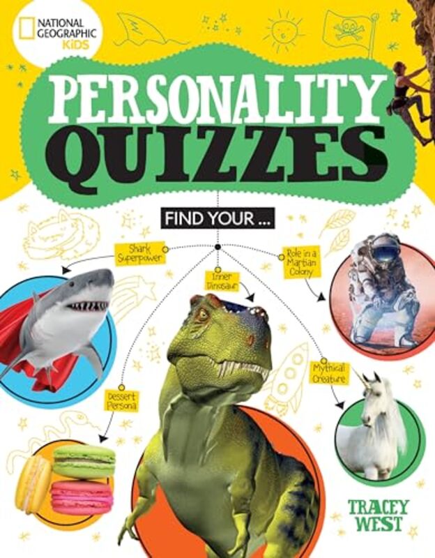 National Geographic Kids Personality Quizzes by Tracey West-Paperback