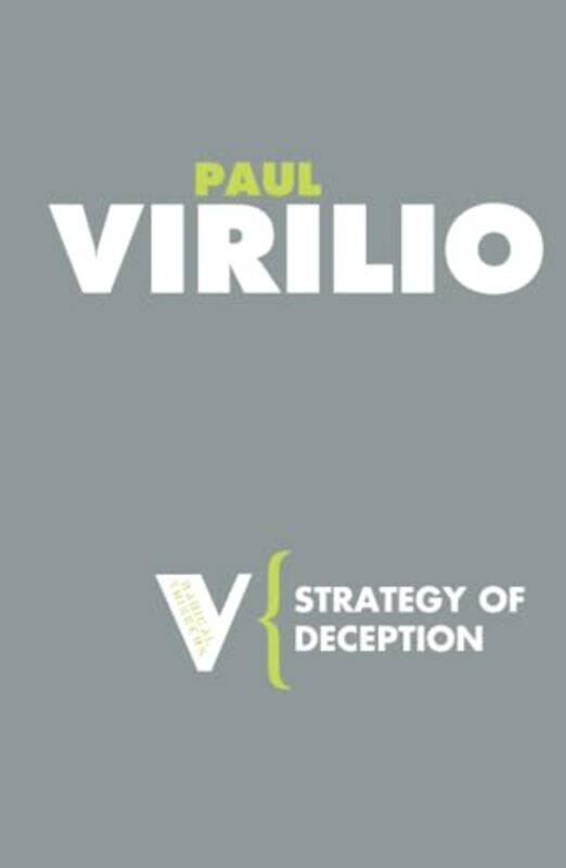 

Strategy of Deception by Paul VirilioChris Turner-Paperback