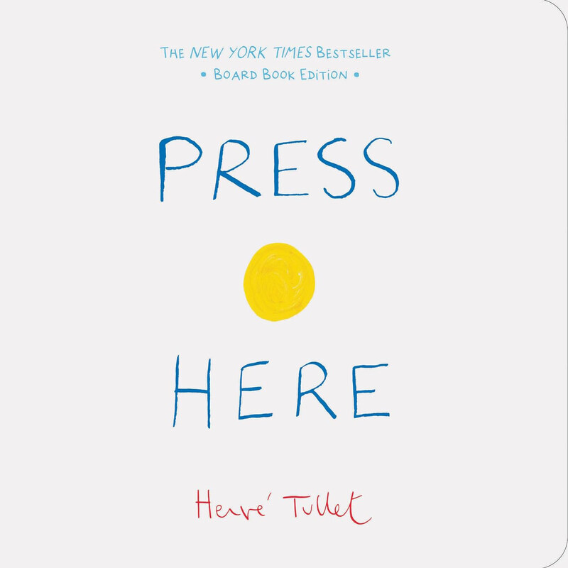 

Press Here Board, Board Book Book, By: Herve Tullet