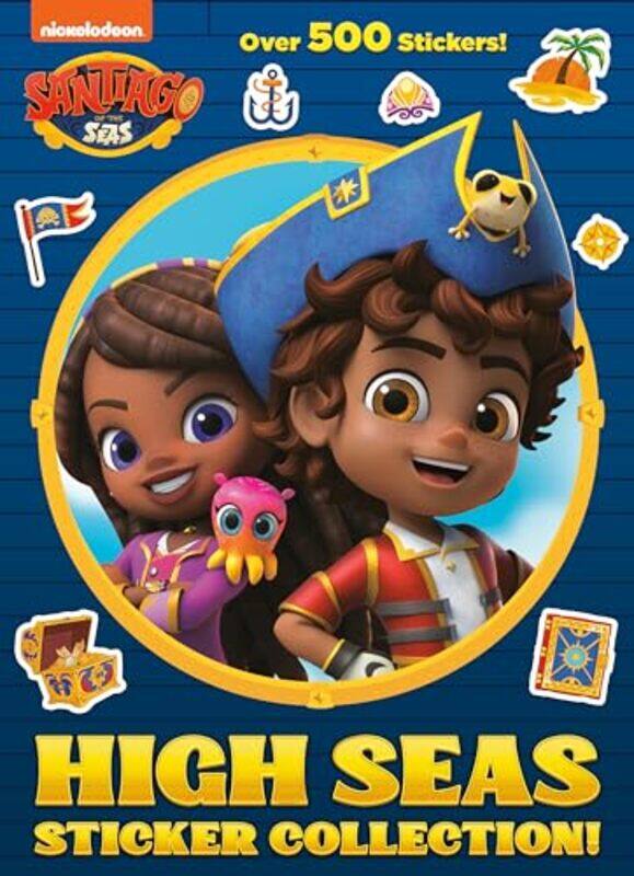 

High Seas Sticker Coll Santiago Of The By Golden - Paperback