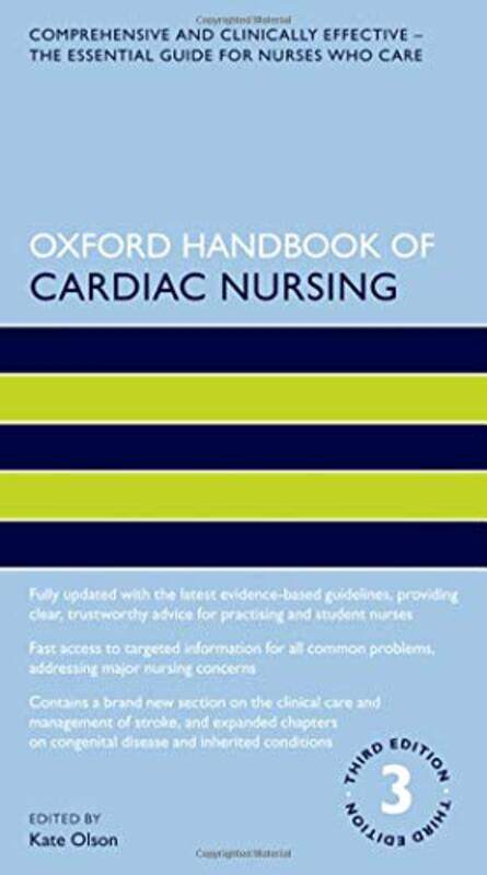 

Oxford Handbook of Cardiac Nursing by Bernard Feilden-Paperback