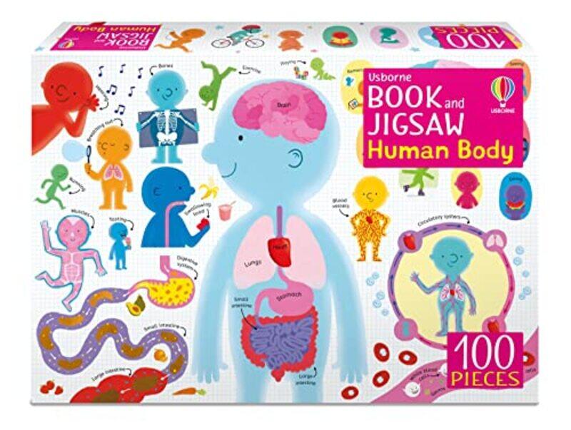 

Usborne Book and Jigsaw Human Body by Les Brown-Paperback