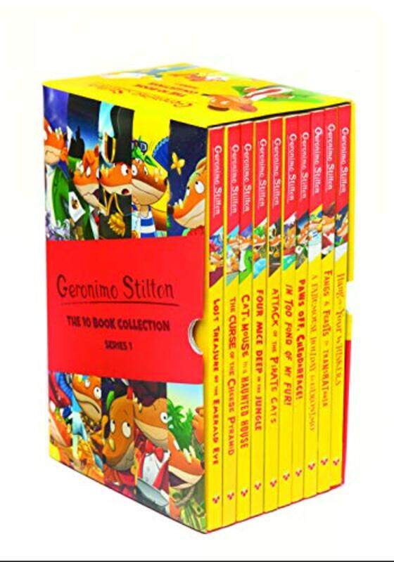 

Geronimo Stilton The 10 Book Collection Series 1 By Stilton Geronimo - Paperback