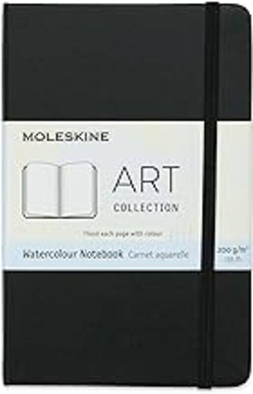 

Moleskine Art Pocket Watercolour Notebook Black By Moleskine - Paperback