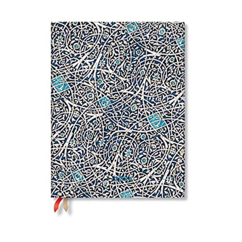 

Granada Turquoise Moorish Mosaic Ultra Vertical 12month Dayplanner 2024 Elastic Band Closure by Kate CreganDenise Cuthbert-Hardcover