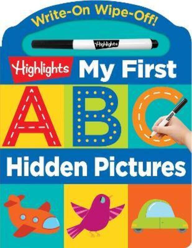 

Write-on Wipe-off: My First ABC Hidden Pictures.paperback,By :Highlights