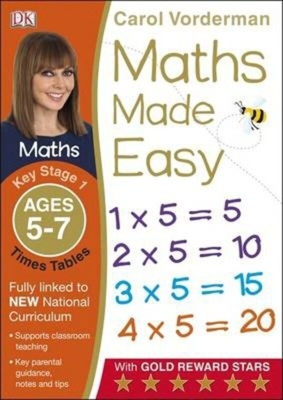 

Maths Made Easy Times Tables Ages 5-7 Key Stage 1 (Carol Vorderman's Maths Made Easy).paperback,By :Carol Vorderman