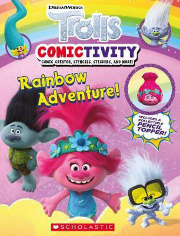 

Trolls: Comictivity: Rainbow Adventure!, Paperback Book, By: Andrea Towers