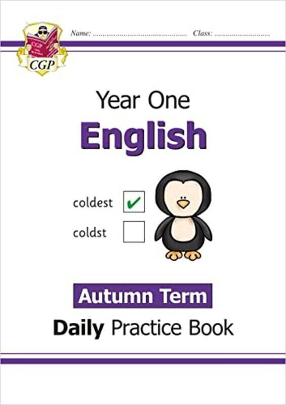 

Ks1 English Year 1 Daily Practice Book: Autumn Term By Cgp Books - Cgp Books Paperback