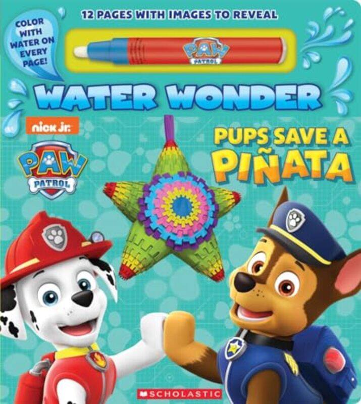 

Paw Patrol Water Wonder Pups Save Pinata By W/Pen - Hardcover