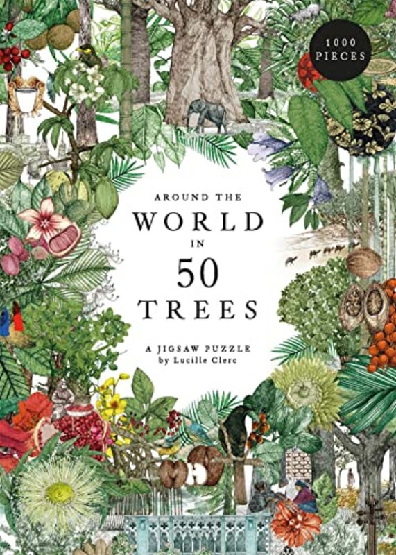 

Around The World In 50 Trees 1000 Pc By Drori Jonathan - Hardcover