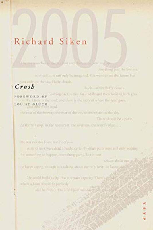 

Crush by Richard Siken-Paperback