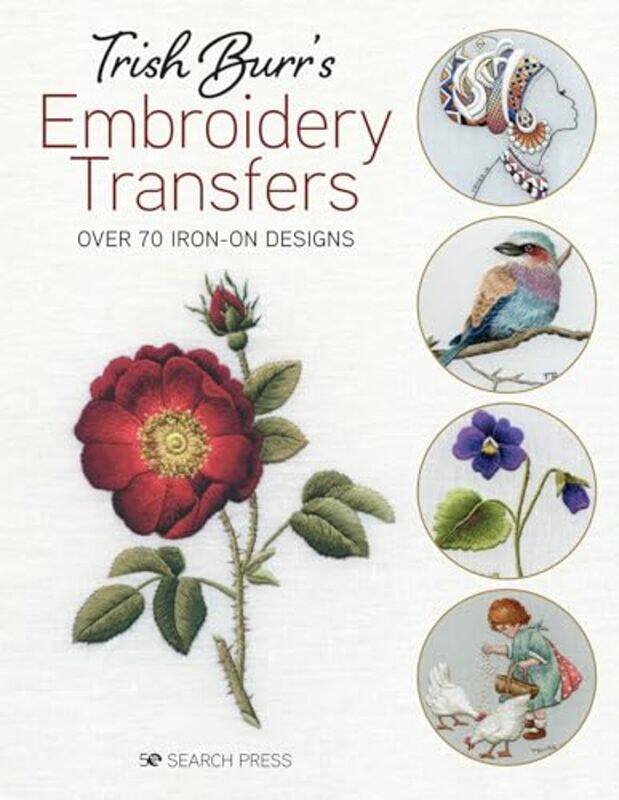 

Trish Burrs Embroidery Transfers by David Long-Paperback