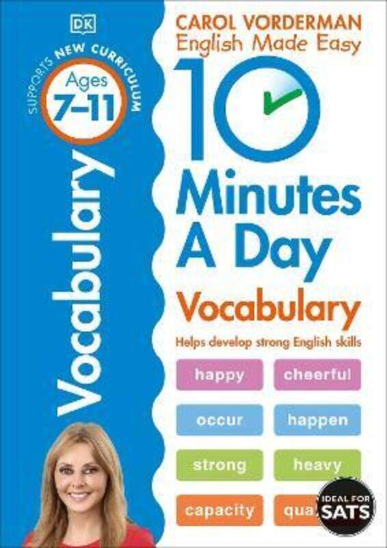 

10 Minutes a Day Vocabulary Ages 7-11 Key Stage 2.paperback,By :Vorderman Carol