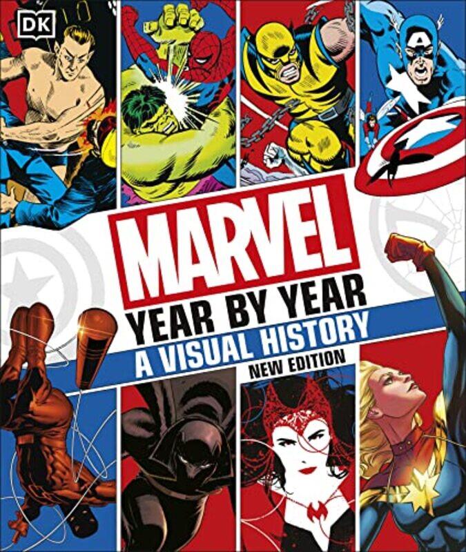 

Marvel Year By Year A Visual History New Edition by Tom DeFalcoPeter SandersonTom BrevoortMatthew K ManningStephen Wiacek-Hardcover