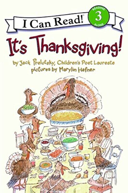 

Its Thanksgiving Icr By Prelutsky Jack - Paperback