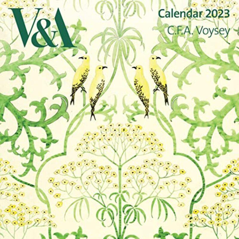 

Vanda Cfa Voysey Mini Wall Calendar 2023 by Flame Tree Studio - Paperback