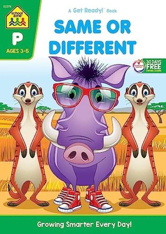 

Same or Different Deluxe Edition Workbook , Paperback by Barbara Gregorich