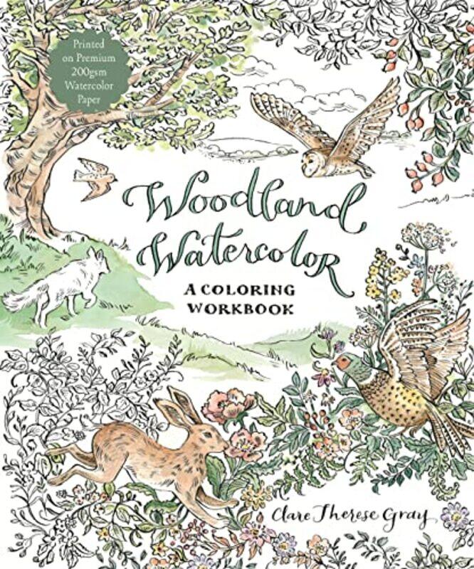 

Woodland Watercolor By Therese Gray Clare - Paperback