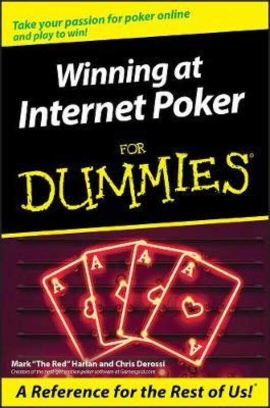 

^(R) Winning at Internet Poker For Dummies (For Dummies (Computer/Tech)).paperback,By :Mark "The Red" Harlan