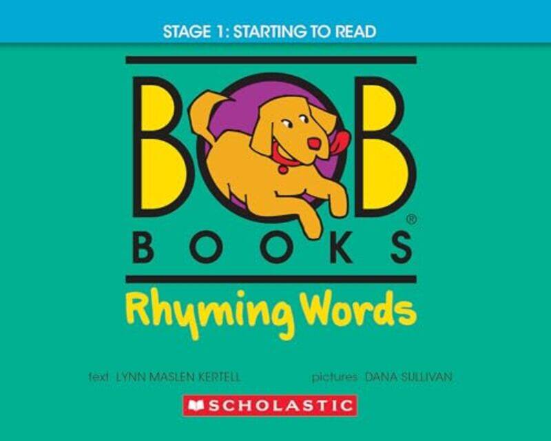 

Bob Books Rhyming Words Hardcover Bindup Phonics Ages 4 And Up Kindergarten Stage 1 Starting by Kertell, Lynn Maslen..Paperback