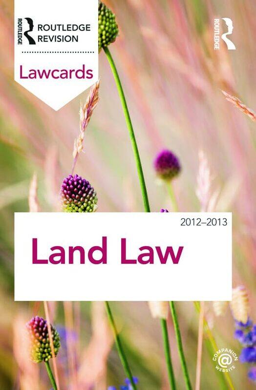 

Land Law Lawcards 20122013 by Routledge-Paperback