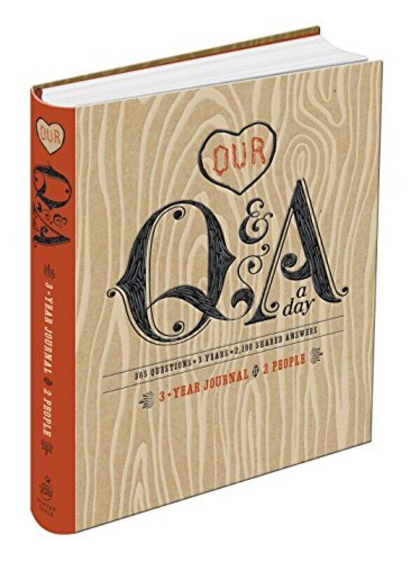 

Our Q And A A Day , Hardcover by Potter Style