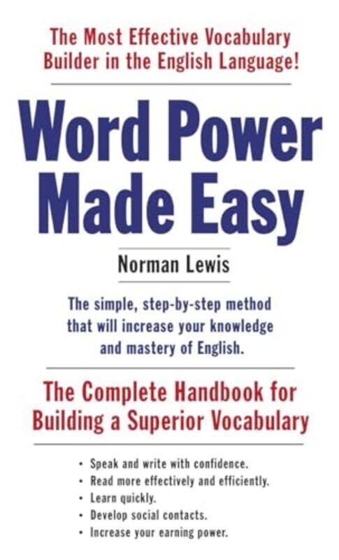 

Word Power Made Easy-Paperback