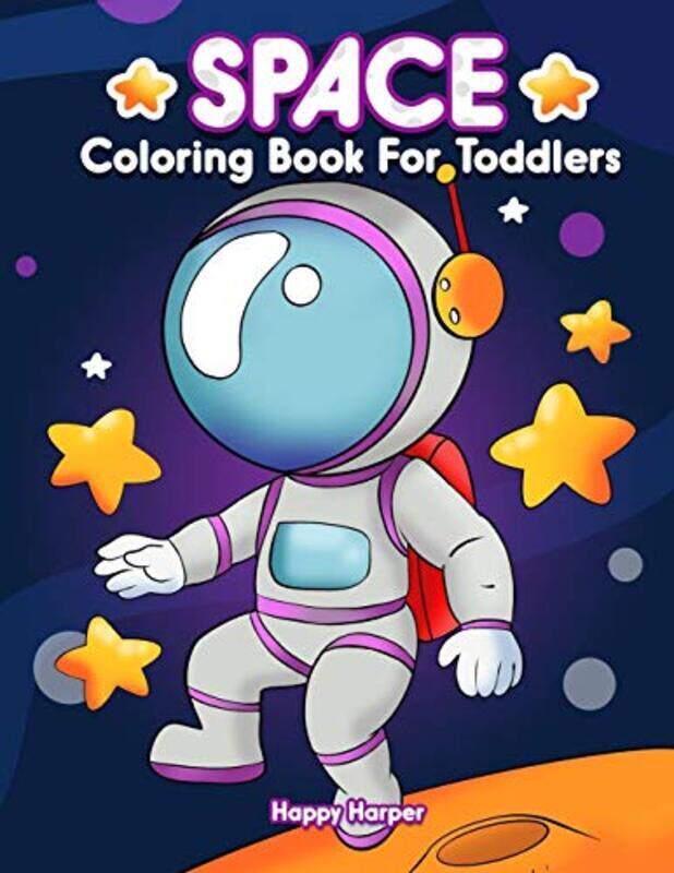 

Space Coloring Book , Paperback by Hall, Harper