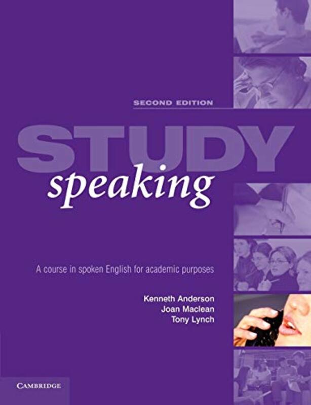 Study Speaking By Anderson, Kenneth (University Of Edinburgh) - Maclean, Joan (University Of Edinburgh) - Lynch, Tony Paperback