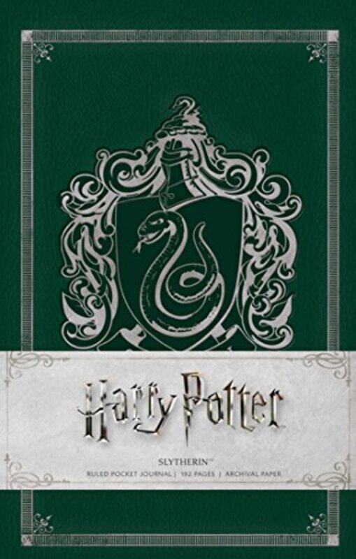 

Harry Potter Slytherin Ruled Pocket Journal by Dr Tamara MD Callahan-Hardcover