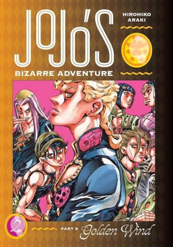 

JoJos Bizarre Adventure Part 5Golden Wind Vol 2 by Hirohiko Araki-Hardcover