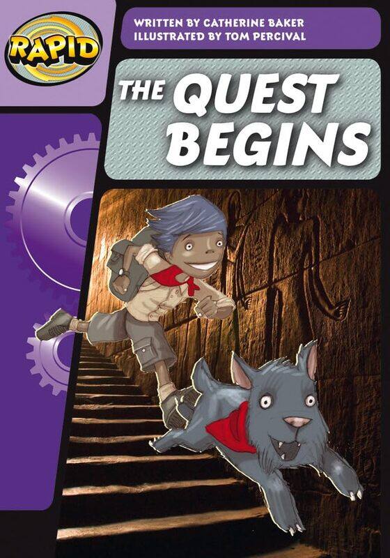 

Rapid Phonics Step 3 The Quest Begins Fiction by Bryan Greetham-Paperback