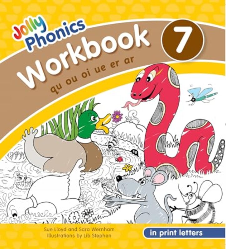 

Jolly Phonics Workbook 7 by Robert Connell Clarke-Paperback