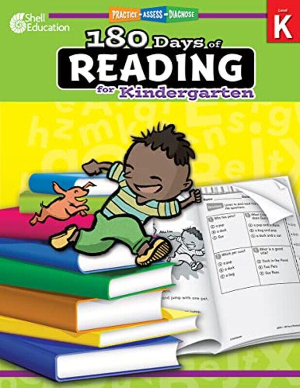 

180 Days Of Reading Kindergarten E01 By Barchers Suzanne I - Paperback