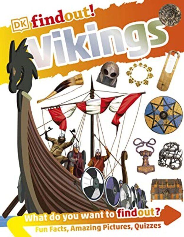 

DKfindout! Vikings , Paperback by Steele, Philip