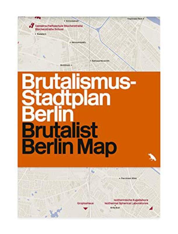 

Brutalist Berlin Map By Torkar Felix - Paperback