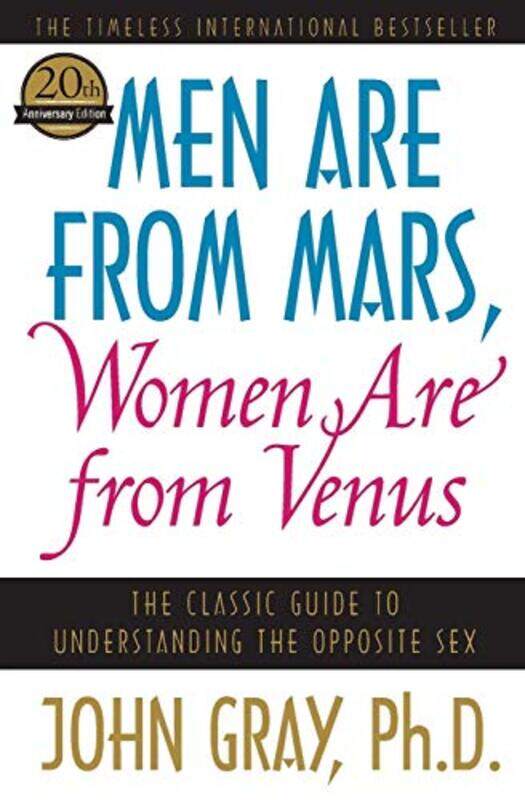 

Men Are From Mars Women Are From Venus By Gray John - Paperback