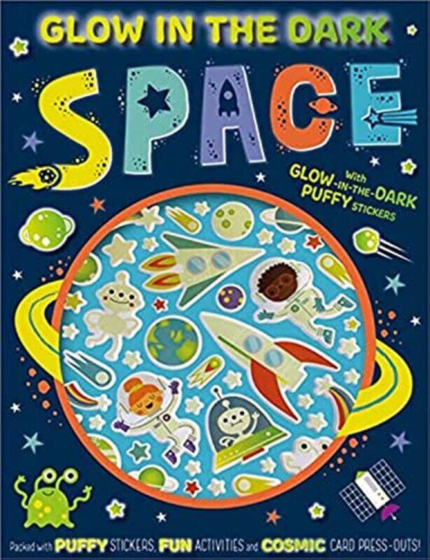 

Glow In The Dark Space Activity Book By Patrick Bishop Paperback