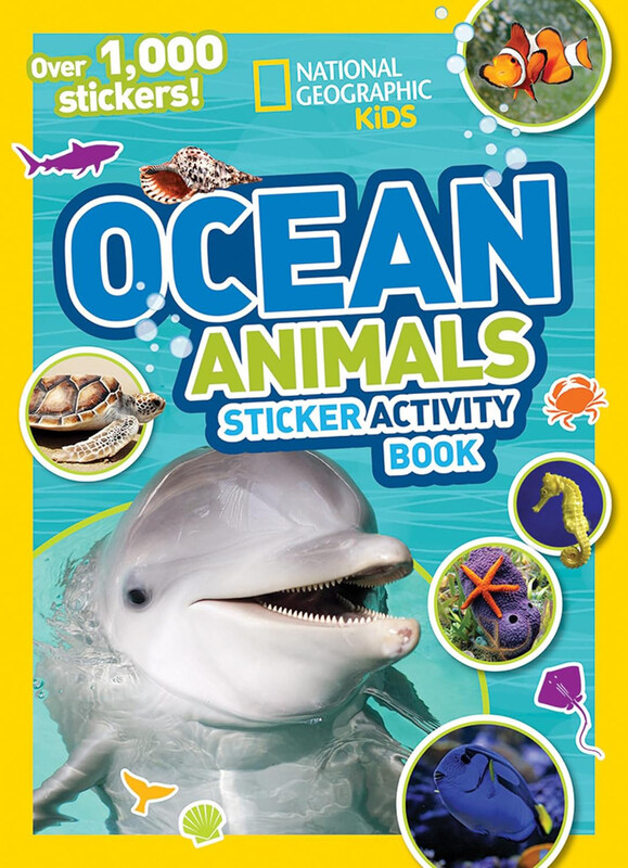 

National Geographic Kids Ocean Animals Sticker Activity Book, Paperback Book, By: National Geographic Kids