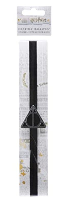 Harry Potter Deathly Hallows Enamel Charm Bookmark By Insight Editions - Paperback